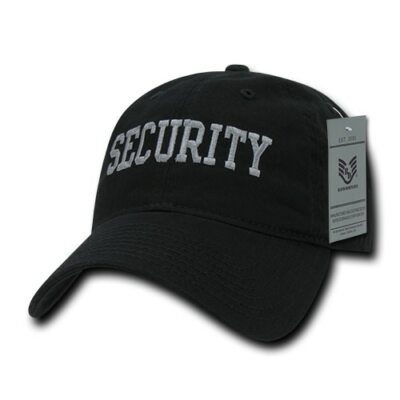Security Law Enforcement Relaxed Fit Hat Baseball Cap Hat