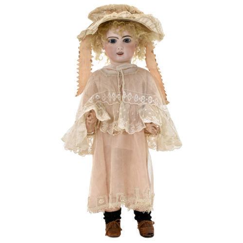 Poupée Antique Allemande Simon&Halbig 1079 DEP - Biscuit, 24 Cm, Début 1900