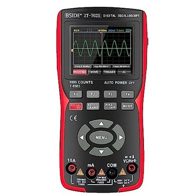 Handheld Digital Automotive Oscilloscope Multimeter, 10MHz Bandwidth 48MSa/s ...