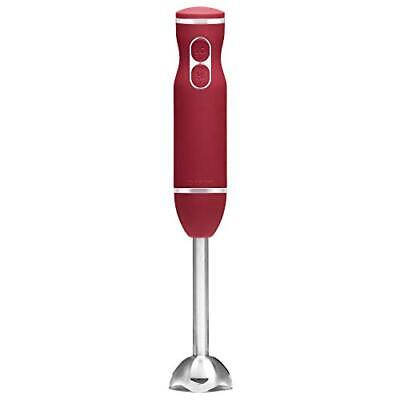 Immersion Stick Hand Blender With Stainless Steel Blades Powerful Electric Ice C