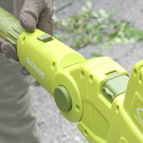 21-inch 4-Amp Electric Corded Telescoping Pole Hedge Trimmer Outdoor Weed Eater