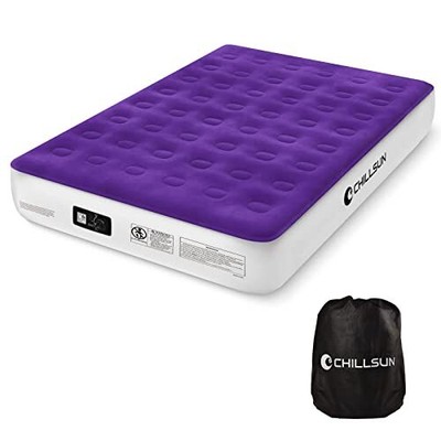 Queen Air Mattress with Built-in Pump,2 Mins Quick Inflate/Deflate 13" Queen