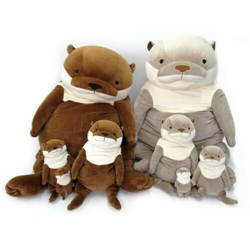 Mochi KawaUso Otter Plush XXL Shinada Global Jumbo Big Japan