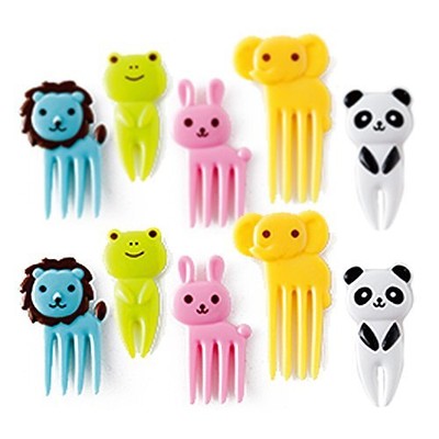 Bento Decoration Box Animals Food Picks And Forks