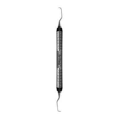 HU-FRIEDY #5/6 AFTER FIVE GRACEY CURETTE #7 SATIN STEEL COLOURS HANDLE (x4)