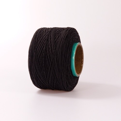 50 m Hutgummi Gummiband Gummikordel elastische Kordel 1 mm schwarz