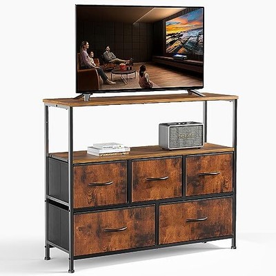 Dresser TV Stand, Dresser for Bedroom, Dresser Drawer Organi