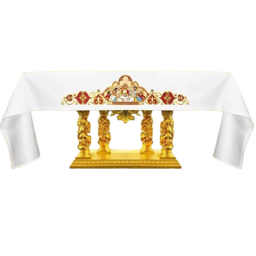 Embroidered Altar Cloth "Last Supper" Tablecloth Church Vestment AC136523