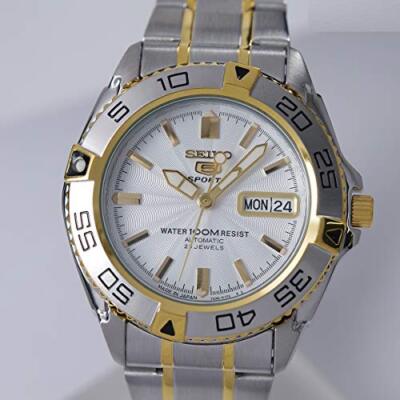 Pre-owned Seiko 5 Sports Snzb24j1 Men's Watch Oversea Model Stainless Steel From Japan