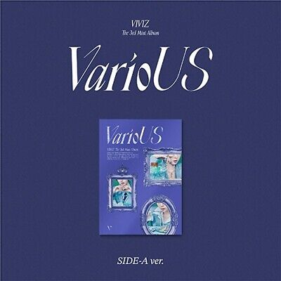 VIVIZ 3rd Mini Album [VarioUS] Photobook SIDE-A Ver. CD+60p Book+P.Card+Sticker