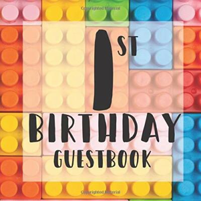 1ST - FIRST BIRTHDAY GUEST BOOK Paperback