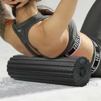 Electric 16'' Foam Roller 4 Speed High-Intensity Vibrating Yoga Massager Muscle