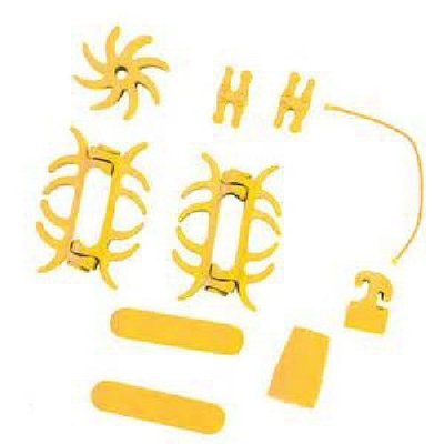 PSE Archery Colored Rubber Set, Yellow