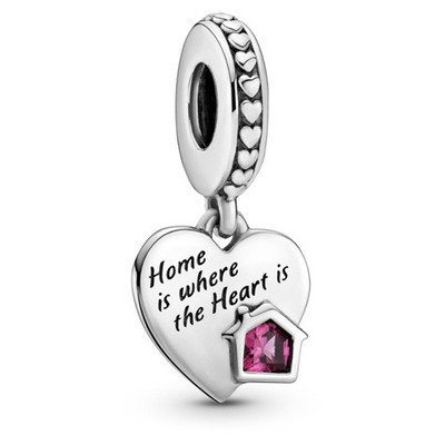 Pandora Love My Home Heart Dangle Charm 799324C01