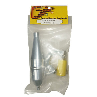 Power Racing Products T-Maxx 2.5 Tuned Pipe Set with Manifold & Coupler Y01205P