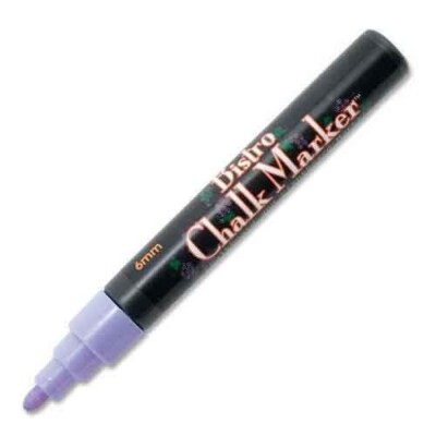 Marvy Uchida Bistro Chalk Marker Fluorescent Purple Broad Tip Office School Art