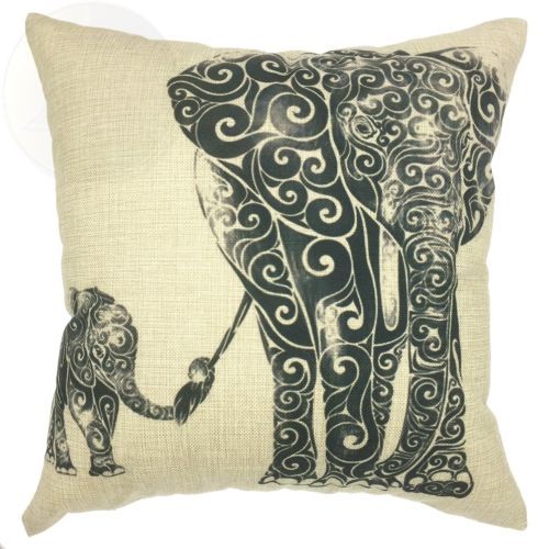 Elephant Patriotic Home Décor Pillows