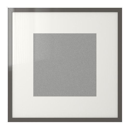 Set of 3 Ikea Ribba Grey Picture Frames 50x50 in Luton, Bedfordshire