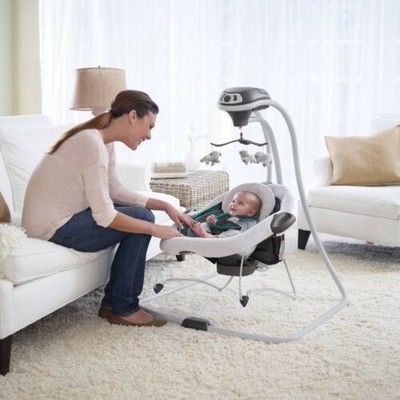 Baby Swing with Removable Bouncer - For All Babies - 2-IN-1 - Comfortable - BNIB