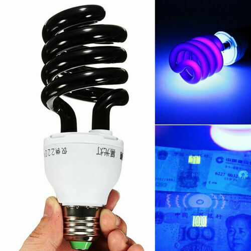 Blacklight Light Bulbs E27 Bulb Shape Code