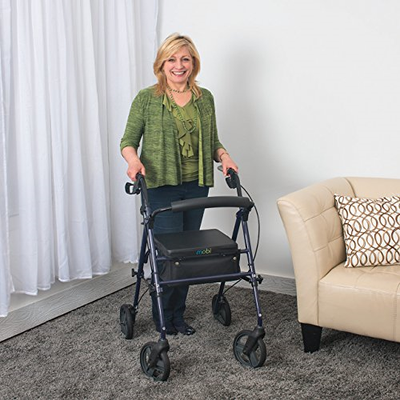 Juvo Folding Deluxe Rollator with 8