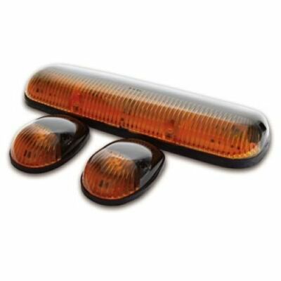 Pacer Products 20-240 Cab Roof Lights Amber Lens For 2002-2006 Chevrolet GMC