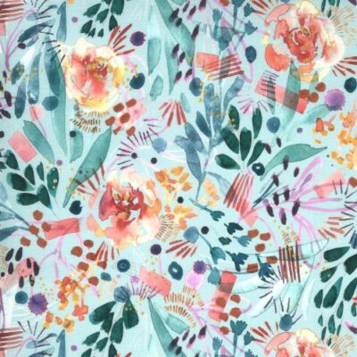 Sunshine Soul By Create Joy Project For Moda - Blue Sky Sunbloom  #8463-14