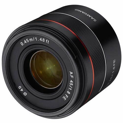 Samyang Af 45mm F1.8 Fe Auto Focus Full Frame Lens For Sony E Mount 