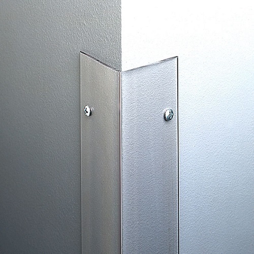 CORNER PROTECTOR Clear Plastic Guard 50 x 50 mm Radius Corners PETG