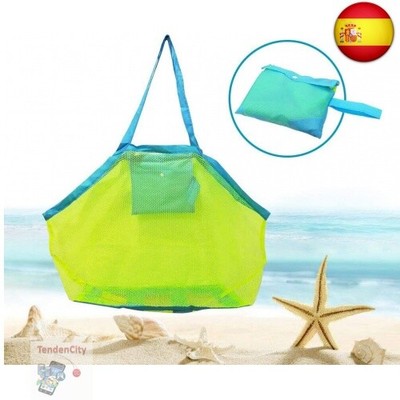 YOOFAN Bolsa de la Playa Bolsa Grande de Malla de Playa Gran Mercado Ligero para Almacenamiento Juguetes Lavable y Transpirable, para la Playa, YOOFAN Bolsa de la Playa Bolsa Grande de Malla de Playa Gran Mercado Ligero para Almacenamiento Juguetes Lavable y Transpirable, para la Playa,