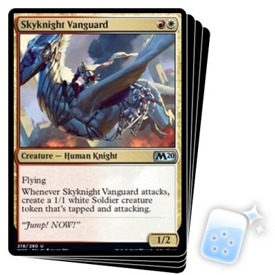 Skyknight Vanguard X4 M/NM Magic: The Gathering MTG Core Set 2020 M20