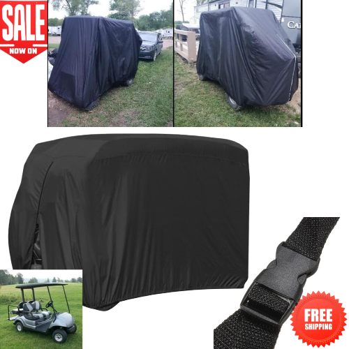 Cart Storage Cover 2 Passenger Heavy Duty For Club Car Ezgo Yamaha