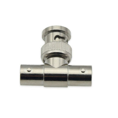 Lot of 5pcs BNC Male to Dual BNC Female T-Connector for CCTV Cameras, USA Seller