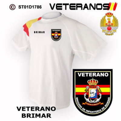 CAMISETAS TECNICAS: VETERANOS ARMADA ESPAÑOLA - BRIGADA DE INFANTERIA DE MARINA