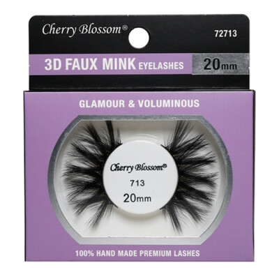 Cherry Blossom 3D Faux Mink 20mm Eyelashes #713