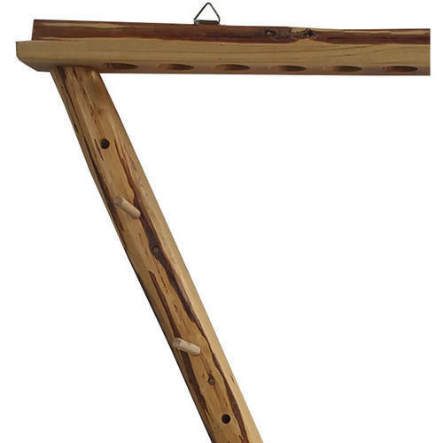 Rush Creek Log Wooden Hunting Archery Gear Bow /& Arrow Wall Rack Storage Display