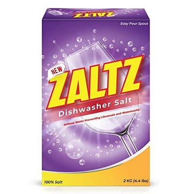 Zaltz Dishwasher Salt - Dishwasher Rinse Aid Water Softener Dishwasher Cleaner