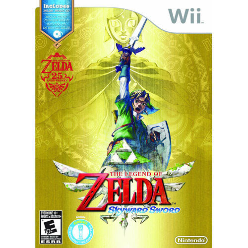 Wii Replacement Case - NO GAME - Legend of Zelda - Skyward