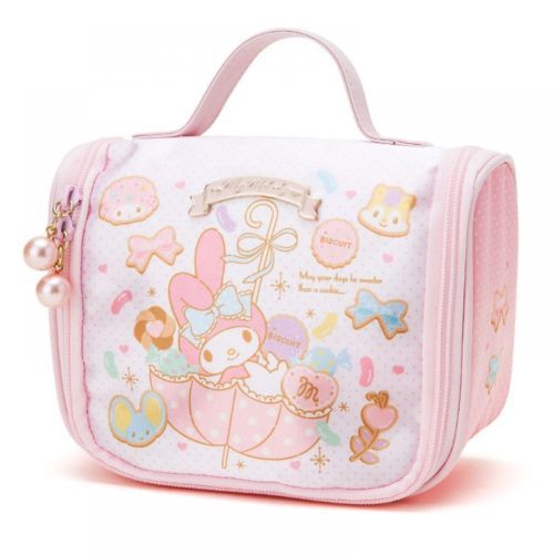 【LeSportsac】MY MELODY KUROMI SQUARE COSMETIC POUCH My Melody & Kuromi x LeSportsac Wristlet Pouch Set