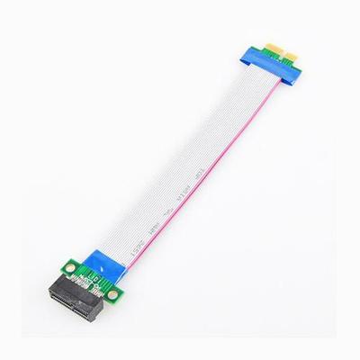 PCI-E Express 1X Slot Riser Card Adapter Extender Extension Ribbon Flex C-ca_