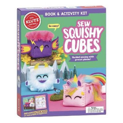 Easy-to-Sew Cutie Cubes (Klutz) by Editors of Klutz [Paperback, 32 pages]