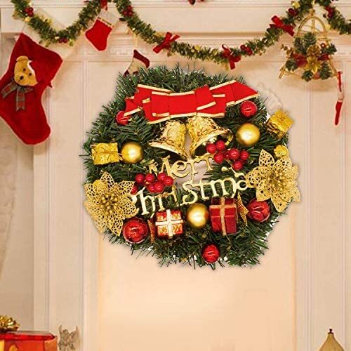 Christmas Wreath For Front Door Home Decoration Artificial Christmas Door Wreath