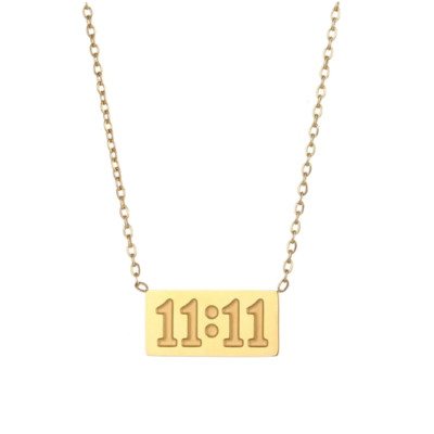 11:11 Gold Necklace   