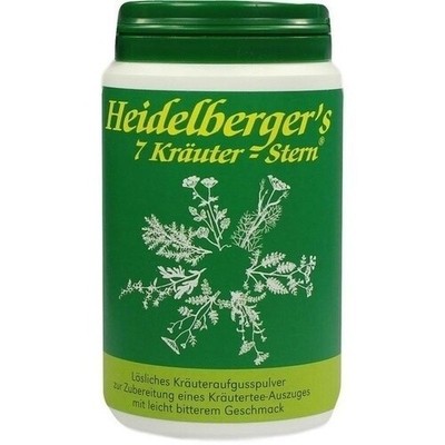 HEIDELBERGERS 7 Kräuter Stern Tee, 100 g PZN 03152733