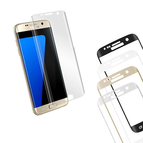3D Schutzglas 9H Full Display gebogen Panzerfolie Samsung Galaxy S7 Edge