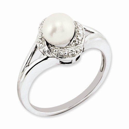 jouete DIAMOND×PEARL fork ring SILVER925 jouete DIAMOND