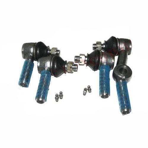 RH Side Steering Tie Rod End Kit Set 4 For Willys CJ2A Mahindra Jeeps 11/16" 