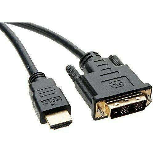 HDMI Male To DVI Male Cable One Meter Long