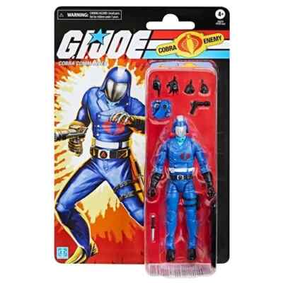 G.I. Joe Classified Series Retro Cardback Cobra Commander 6-Inch Action  PRESALE
