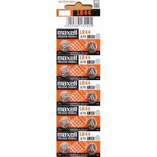 12 NEW LR44 MAXELL A76 L1154 AG13 357 SR44 303 BATTERY - Foto 8